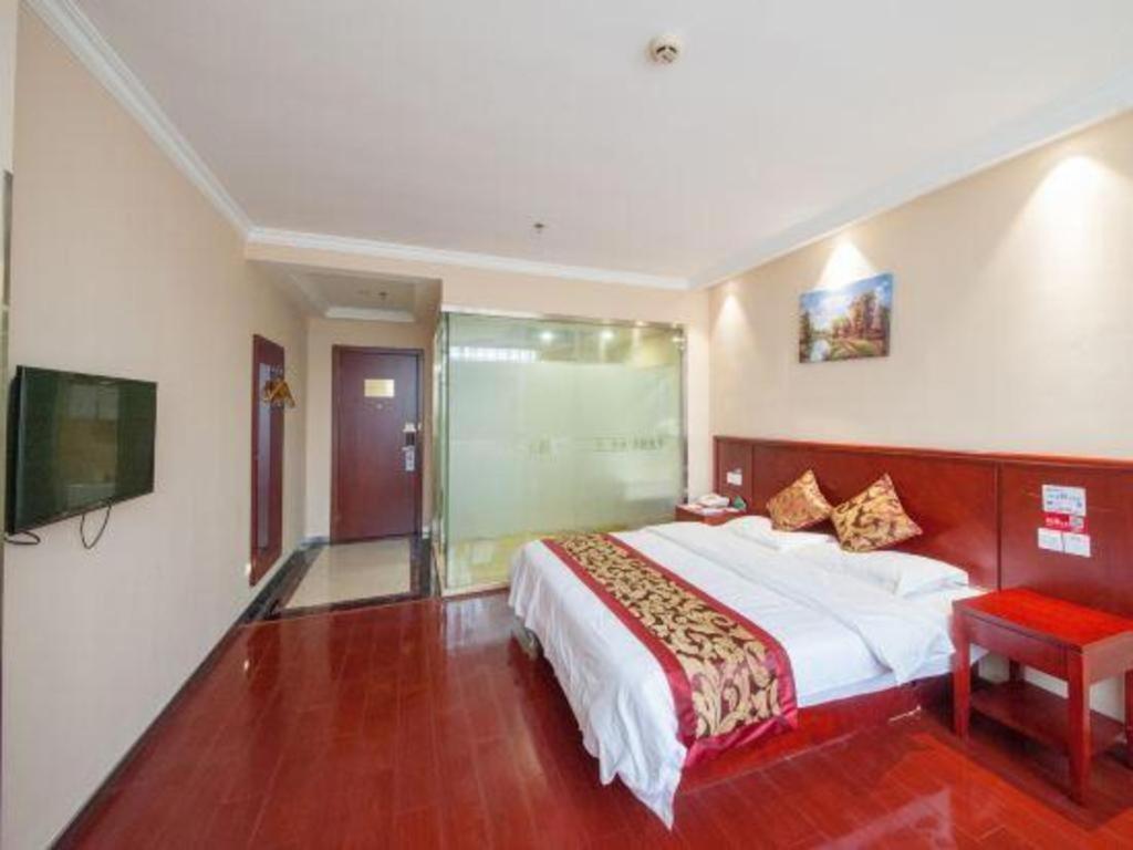 Greentree Inn Jiangsu Nantong Qidong Bus Station Express Hotel Hexingzhen Buitenkant foto