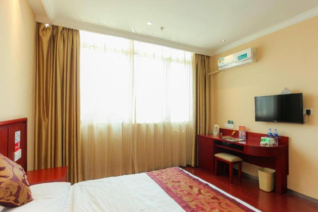 Greentree Inn Jiangsu Nantong Qidong Bus Station Express Hotel Hexingzhen Buitenkant foto