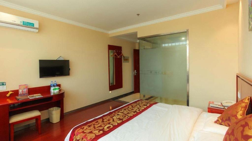 Greentree Inn Jiangsu Nantong Qidong Bus Station Express Hotel Hexingzhen Buitenkant foto