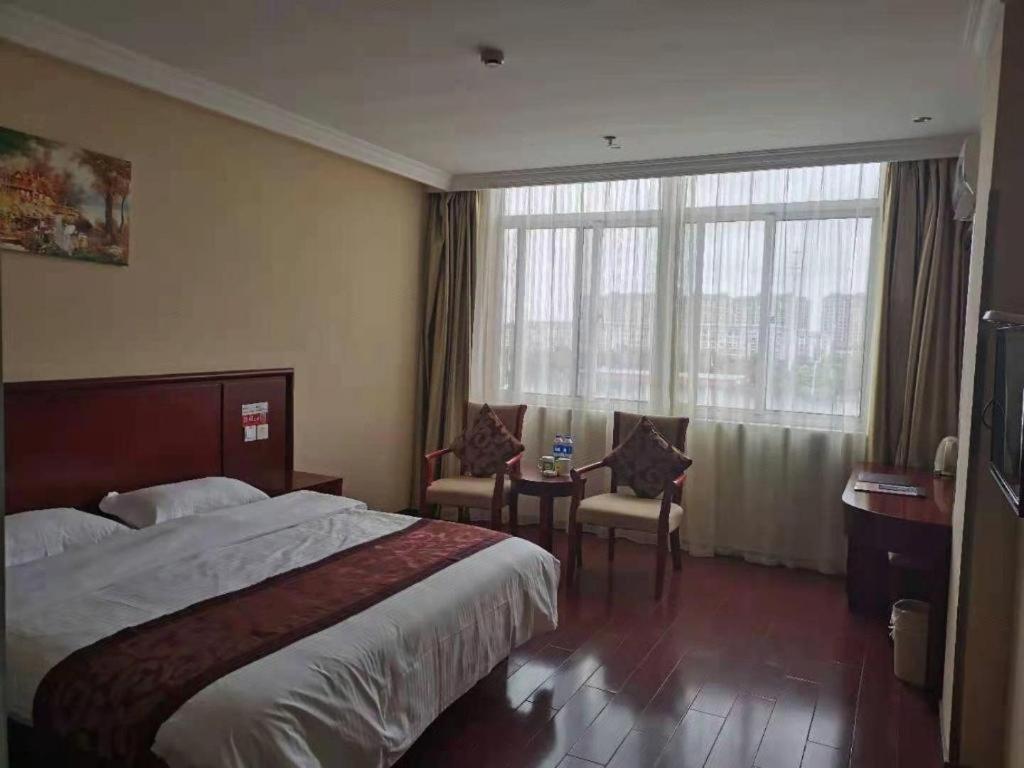 Greentree Inn Jiangsu Nantong Qidong Bus Station Express Hotel Hexingzhen Buitenkant foto