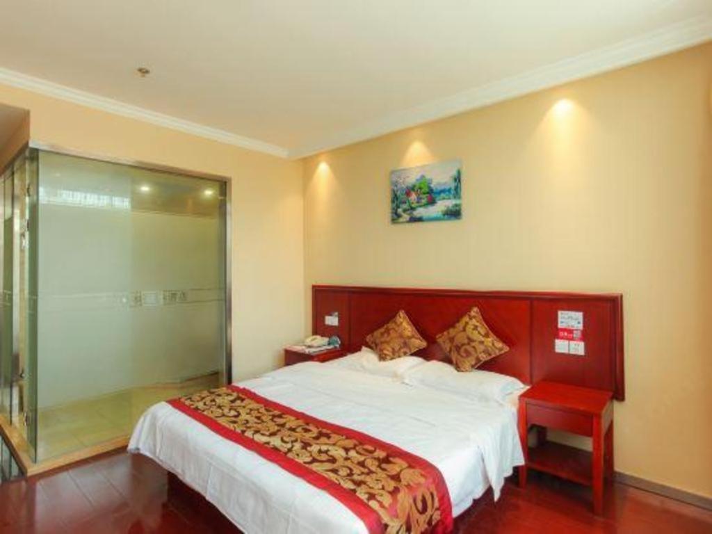 Greentree Inn Jiangsu Nantong Qidong Bus Station Express Hotel Hexingzhen Buitenkant foto
