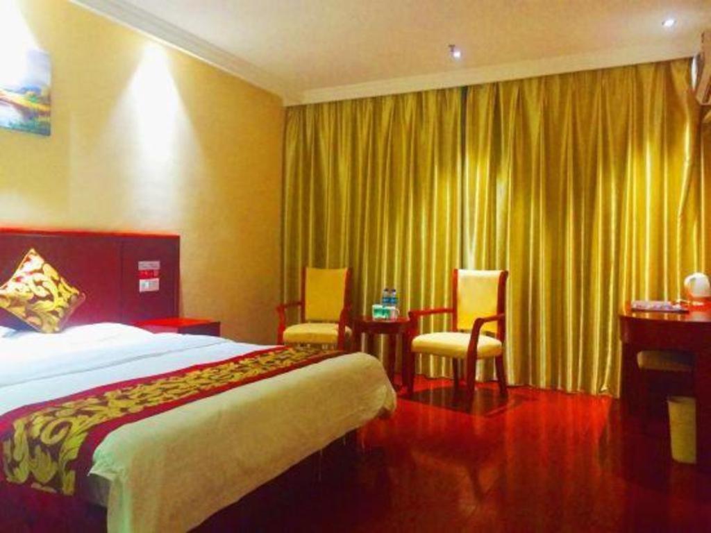 Greentree Inn Jiangsu Nantong Qidong Bus Station Express Hotel Hexingzhen Buitenkant foto