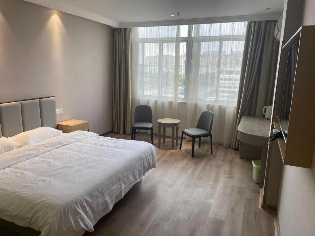 Greentree Inn Jiangsu Nantong Qidong Bus Station Express Hotel Hexingzhen Buitenkant foto