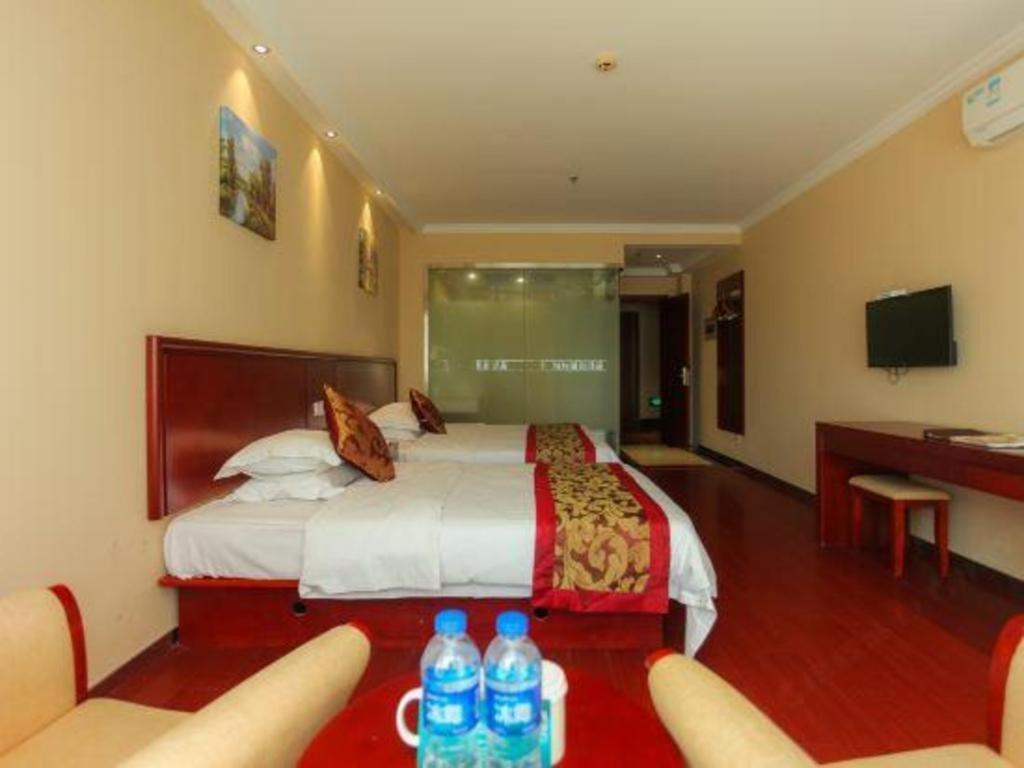 Greentree Inn Jiangsu Nantong Qidong Bus Station Express Hotel Hexingzhen Buitenkant foto