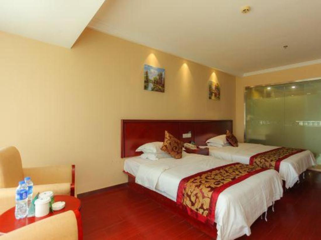 Greentree Inn Jiangsu Nantong Qidong Bus Station Express Hotel Hexingzhen Buitenkant foto
