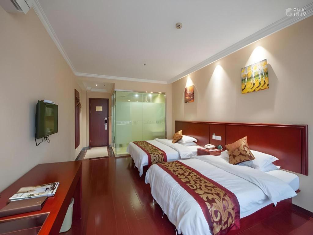 Greentree Inn Jiangsu Nantong Qidong Bus Station Express Hotel Hexingzhen Buitenkant foto
