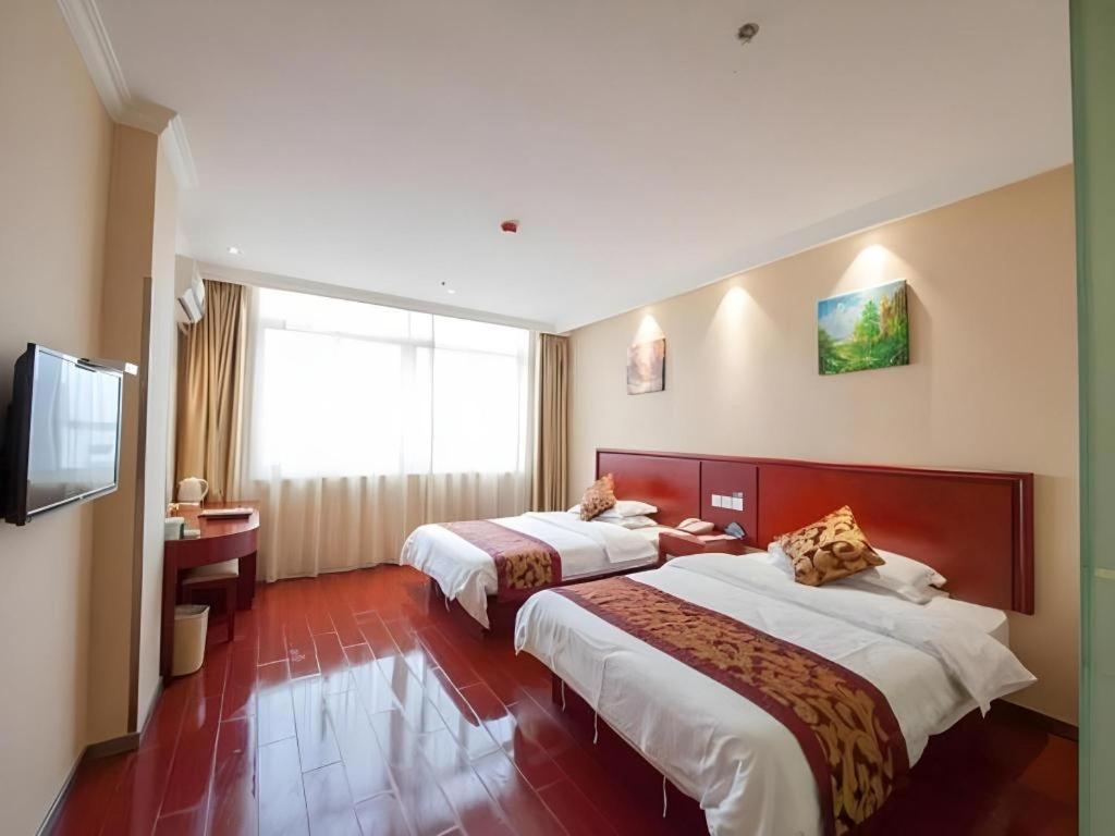 Greentree Inn Jiangsu Nantong Qidong Bus Station Express Hotel Hexingzhen Buitenkant foto