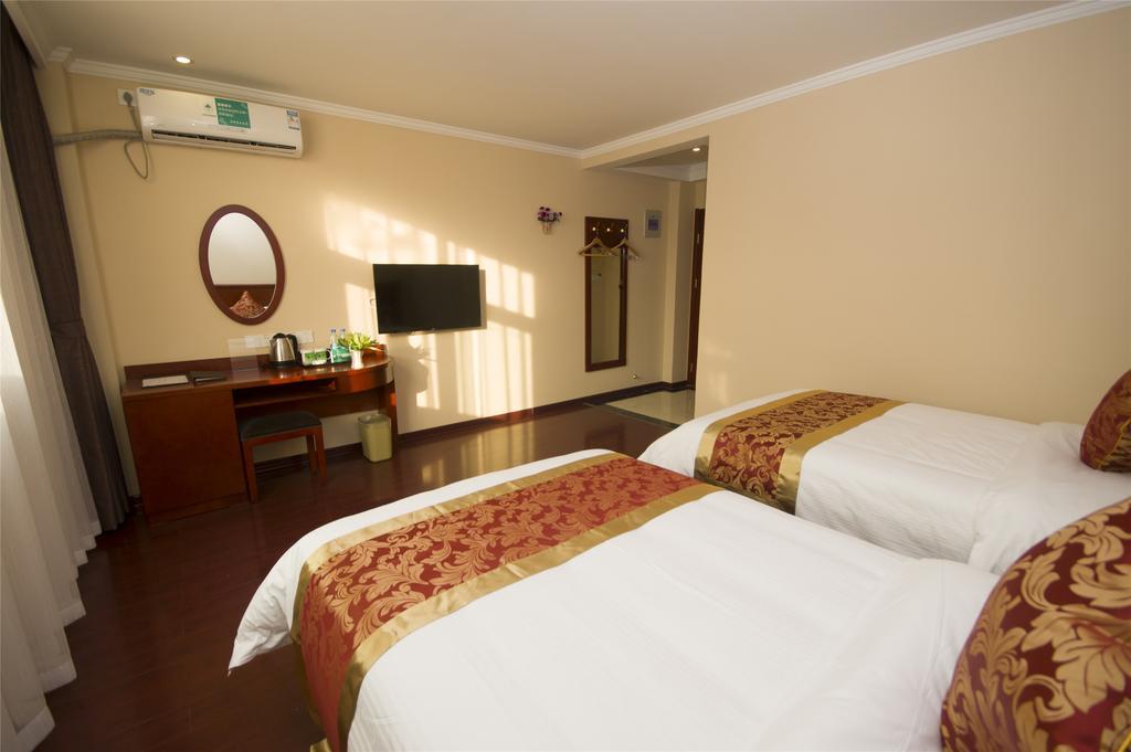 Greentree Inn Jiangsu Nantong Qidong Bus Station Express Hotel Hexingzhen Buitenkant foto