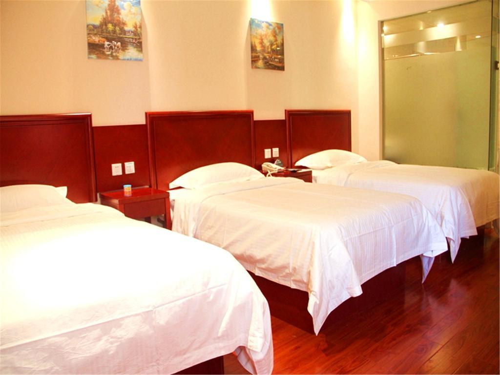 Greentree Inn Jiangsu Nantong Qidong Bus Station Express Hotel Hexingzhen Buitenkant foto