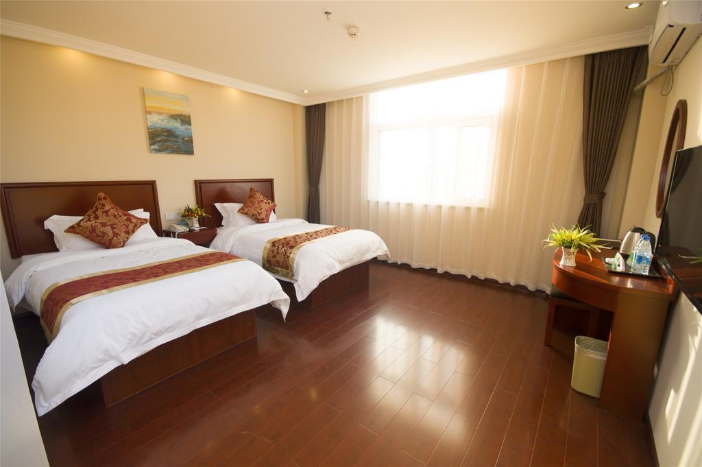 Greentree Inn Jiangsu Nantong Qidong Bus Station Express Hotel Hexingzhen Buitenkant foto